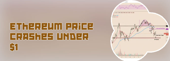 Ethereum price dropping