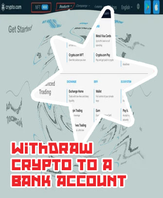 How to get money from crypto com to bank account