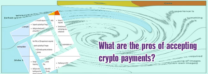 Pros of cryptocurrency